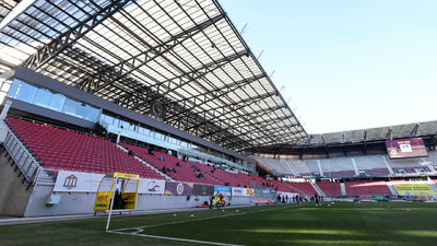 Das Stadion der Austria Klagenfurt