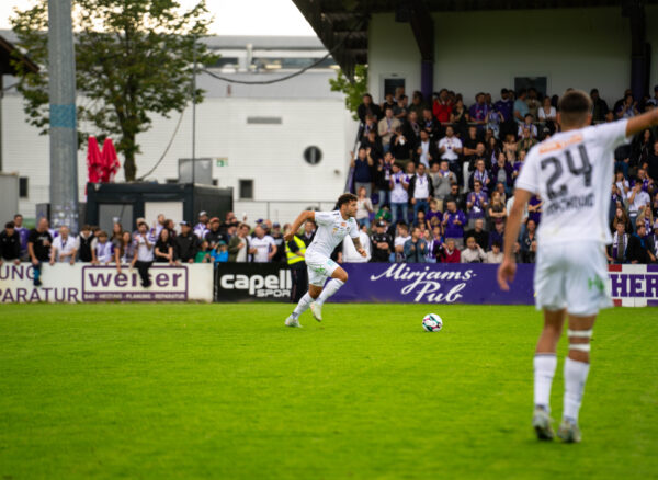 Marco Gantschnig im ersten Saisonspiel in Salzburg