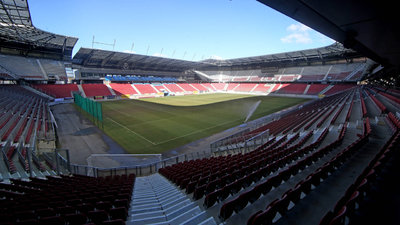 Das Wörthersee-Stadion der Austria Klagenfurt