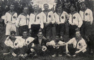 Die erste Mannschaft im Jahre 1920