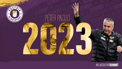 Peter Pacult hat seinen Vertrag bei der Austria verlängert