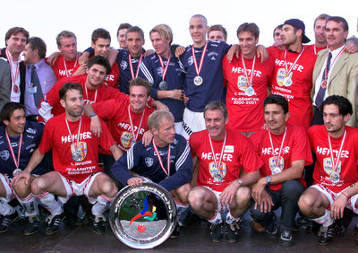 2001 jubelte der FC Kärnten über den Bundesliga-Aufstieg - und noch viel mehr.