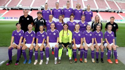 Das Frauen-Team der Austria Klagenfurt spielt im Wörthersee-Stadion