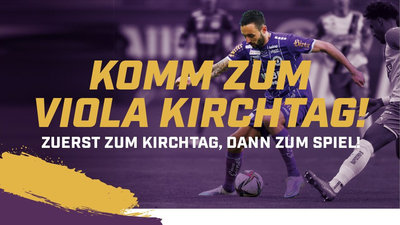 Die Austria lädt alle Fans zum Viola Kirchtag