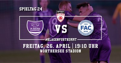 SK Austria Klagenfurt vs FAC Wien