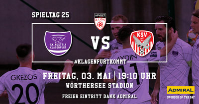 SK Austria Klagenfurt vs KSV 1919
